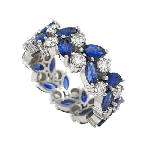 Eternity band ring sapphires - band,